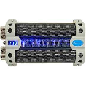 Rockville RFC30F 30 Farad Capacitor Blue Voltage Display