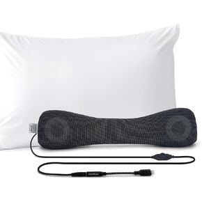 Somnus - Pillow Speaker, White Noise for Insomnia, Lightning & Aux Support, Volume Control, Rain Sleep Sounds, Audio Books, Sleep Aids Headphones for iPhone 14-16 Series