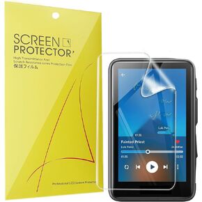 Compatible for HiBy R1 Screen Protector, [6 Pack] Full Coverage TPU Clear Film Compatible for HiBy R1 HiFi MP3 Player (6 Pack)