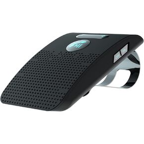 MACHSWON Hands Free Car Kit Speakerphone Speaker Phone Sun Visor Clip Car Handsfree Kit Sun Visor Clip Audio Receiver Speakerphone Car