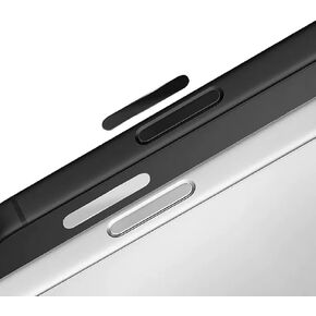 Ultra Thin Camera Control Button Protector Glossy Guard Film For iPhone 16/16 Pro Max / 16 Pro / 16 Plus -4pcs/Black