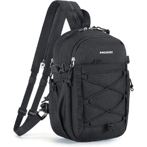 BAGSMART Small Crossbody Sling Bags, Cross Body Daypacks, Chest Shoulder Bag Hiking Backpack for Casure/Travel/Sport