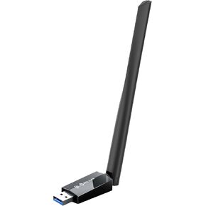 USB WiFi Adapter for Desktop PC - WiFi 6 Adapter AX1800 Dual Band 2.4G/5G PC WiFi Adapter USB3.0 WiFi Dongle WiFi Antenna USB Network Adapter for Laptop Supports Win10/11 USB Wireless Adapter