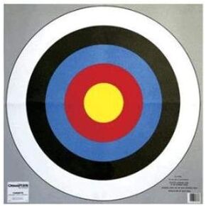 Champion Range and Target, Precision 24-Inch Bullseye Archery Target, 2-pack for Archery Practice