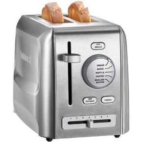 Cuisinart CPT-620 2-Slice Custom Select Toaster, Stainless Steel