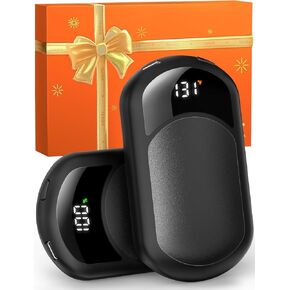 Hand Warmers Rechargeable,Electric Hand Warmer Fast Heating, Portable Pocket Heater Handwarmers Gifts for Men, Women, Christmas, Golf, Hunting, Camping Accessories
