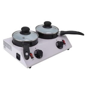 Chocolate Melting Machine, 2 Constant Temperature, Electric Chocolate Melting Machine, Food Grade Aluminum Chocolate Melter, 80W (US Plug 110v)