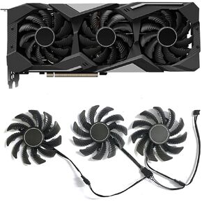 PLD08010S12HH 78mm DC 12V 0.35A 4Pin RX5700 GPU Cooler for Gigabyte Radeon RX 5500 5600 5700 XT Graphics Card Fan Cooling