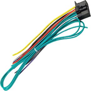 16 pin Car Wiring Harness Radio Stereo Connector Plug Cable Replacement, Compatible with DEH-X6700BT, DEH-X5700HD, DEH-X2700UI, DEH-X4700BT, AVH4100NEX, AVIC-6100NEX, AVH4000NEX