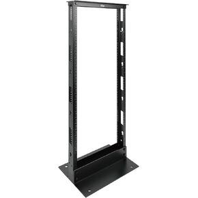 2-Post 27U Open Frame Server Rack for 19in AV/Data/IT Network Equipment,with Tapped Hole