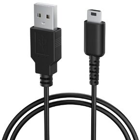 Amzpas DS Lite Charger Cable for Nintendo DS Lite/NDSL (ONLY for NDSL, NOT for 3DS, 2DS, DSi, DS), Replacement USB Charging Cord 3.9 FT(120cm)