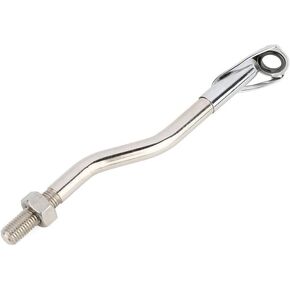 Replacement Part New Bowfishing Rod Attachment Bow Fishing Reel Seats Shoot Thru Rod Stainless Steel