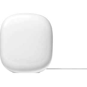 Google Nest WiFi Pro 6E GA03030-US Fast Speed and Whole Home Coverage Mesh Router -Color Snow