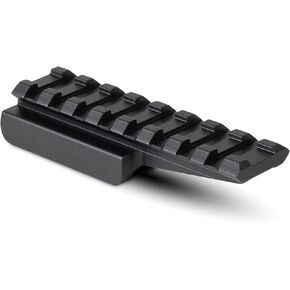 Monstrum Shrapnel Offset Picatinny Riser Mount with Recoil Stop Base | 8 Slot 3.5 inch