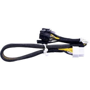 BestParts New GPU Riser to GPGPU Power Cable Compatible with Dell Poweredge R720 R730 R7910