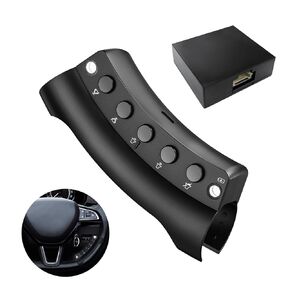 Y-METDRIVING Wireless Steering Wheel Remote Control with Signal Indica portable car stereo and other Android car stereo,with Low Battery Alert,Bluetooth Interface Function Control