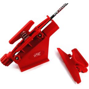 Adjustable Fletching Jig Straight and Helix Tool with Clamp for DIY Archery Arrows
