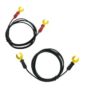 Universal Ground Wire, 2 Pack Professional Grounding Cable Straps, Vehicle Ground Strap, Phonograph Turntable Ground Wire, 5Foot Copper Solder Terminal Ground Wire