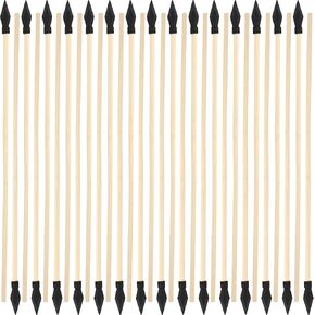 30 Pack Wooden Arrows with Soft Rubber Tips 17 Inch Wooden Toy Arrow Soft Rubber Tip Archery Bows for Beginners Archery Bows Outdoor Play