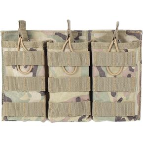PATIKIL Outdoor Multipurpose Open Top Triple Pouch Bag
