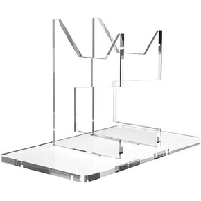 1 Piece Clear Acrylic Universal Controller Stand Acrylic Game Controller Holder Acrylic Console Stand Gaming Controller Holder for Game Console Handle Display Storage