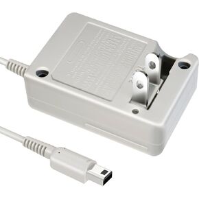 3DS Charger, AC Adapter Charger, Home Travel Charger, Wall Plug Power Adapter for New 3DS XL/New 3DS/3DS XL/3DS/New 2DS XL/New 2DS /2DS /2DS XL/2DS/DSi/DSi XL 4.6V 900mA (Grey)