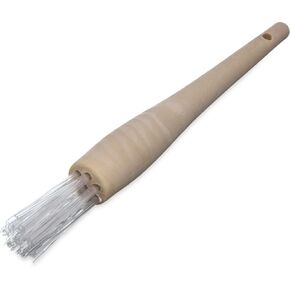 Carlisle Foodservice Products 4011500 Round Waffle Writon Bristles مع شعيرات عالية الحرارة ، 1 "، Teflon