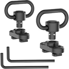 Two Point Sling Swivel 1.25 inch Heavy Duty QD Sling Swivels(2 Sets)