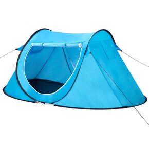 Versatile Pop-Up Camping Tent 2 Person - Ideal for Camping, Indoor Kids' Play, Beach Canopy Tent Sun Shade, and Outdoor Events - Durable, Easy to Set Up