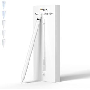 Stylus Pen for ipad, 10 Mins Charge Apple Pencil 1st/2nd Generation Bluetooth, Apple iPad Pen, Custom Shortcut Key, Palm Rejection,Tilt Sensitivity, iPad, iPad Pro, Air, Mini(After 2018)