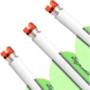 Excalibur Beacon Archery Hunting Shot Activated Illuminated Arrow Nock for .300"/7.62 mm Arrows - 3 Pack