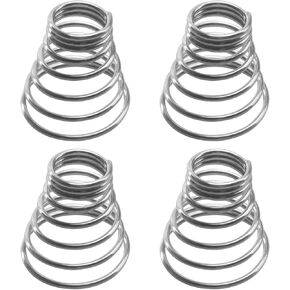 Electric Coffee Filter Pump Tube Springs （4 Pcs） Fits for Farberware Electric Coffee Percolator Stainless Steel Coffee Maker Percolator Coffee Pot Accessories