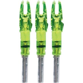 Lumenok Signature Nock,Green, 1 Count (Pack of 3)