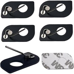 4Pcs Archery Magnetic Arrow Rest Adhesive Stick on Arrow Rest for Recurve Bow Right and Left Hand Hunting Shooting Targeting