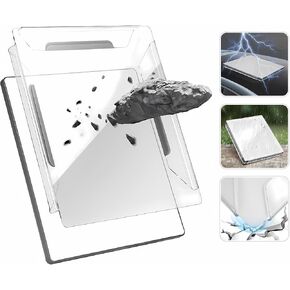 Starlink Mini Protective Cover, Anti-Corrosion, Anti-Collision,UV-Resistant, Lightning-Proof, Protect Starlink Mini, Transparent Hard Acrylic Protective Case for Starlink Mini Dish Accessories