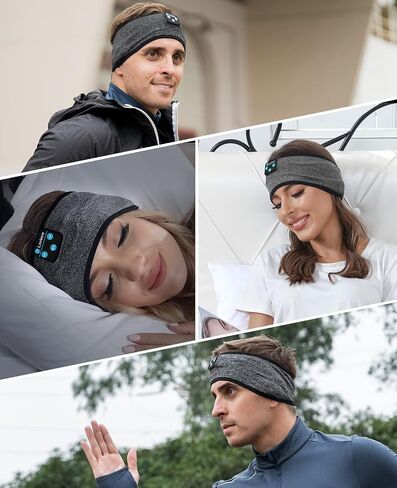 سماعات النوم ، سماعات النوم | سماعات عقال Bluetooth ، سماعات أذن نوم مريحة مع مكبرات صوت استريو عالية الوضوح ، إلكترونيات ، للرجال نساء in Saudi Arabia