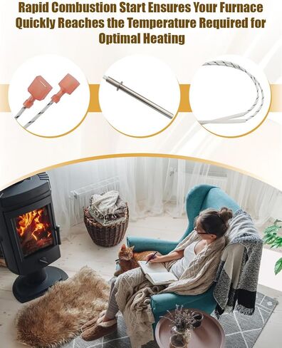 SRV7000-660 Igniter Fit لـ Pelpro Pellet STOVE PP130 PP130-B PP60 PP60-B PP70 PPC90 الحديد الزهر TSC90 الحديد الزرق in Kuwait