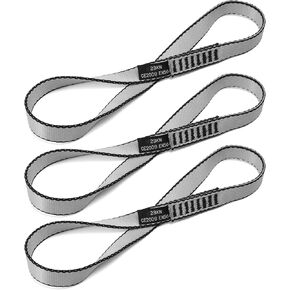 18MM Nylon Climbing Sling Runner 23KN CE2008/EN566 Strong Webbing Straps for Rock Climbing,Mountaineering, Rappelling, Swing, Yoga Hammock etc
