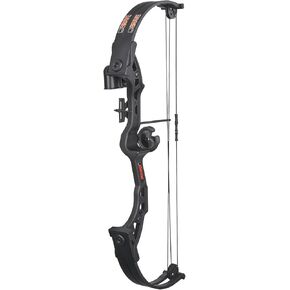 Bear Archery Brave Bow Set for Youth, Recommended Ages 8-12, Right Handed, Continuous Draw Weight Up to 25 lb., Continuous Draw Length Up to 19.5-inches