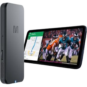 Mstick4 Android Auto Adapter Car Multimedia Box in YouTube Netflix, Google Play Store AI Box Support USB Multimedia, Easy to Setup, Plug & Play