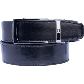 Men's Belt, Nexbelt EDC Bond CCW Black Leather Gun Tactical Ratchet Belt for Concealed Carry