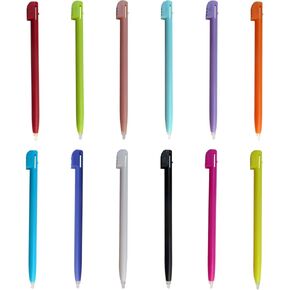 12 Pack Multicolor Touch Stylus Pen Compatible for Nintendo DS Lite Handheld Video Game System