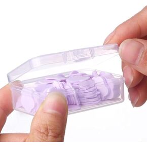 100Pcs Purple Mini Portable Travel Soap Paper Sheets,Hand Wash Cleaning Washing Hand Toiletry Paper Soap Sheets, Flower Shape Disposable Paper Soap Flakes Foot and Hand Care