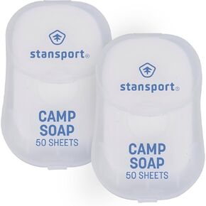 Stansport Camp Soap Sheets - 2 Pack