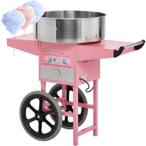 CM-C-P-VC-1 cart Cotton Candy Machine, Pink