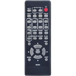 R025H Replacement Remote Control Supports for Hitachi LCD Projector CP-EW3051WN CP-EW4051WN CP-EW5001WN CP-EX3551WN CP-EX4551WN CP-EX3051WN CP-WU5500 CP-WU5500 CP-WX5506M CP-WU5505 CP-WX5500 CP-X5555