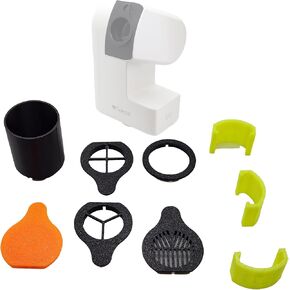 Seestar S30 Dew Shield Premium Glow Accessory Kit, Dew Shield, Dust Cap, Glow in The Dark Feet, Bahtinov Focus mask, Diffraction Spike Masks, Adapter, Best Seestar Accessory Kit (S30PremGlowKit)
