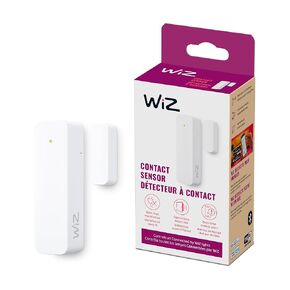 WiZ Contact Sensor – Home Monitoring, Home Automation, Real-Time Alerts, Light Alarms, Easy Setup​