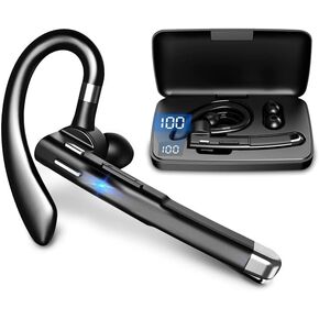 SLuB Bluetooth 5.3+EDR Single-Ear Design, Allows Hearing Surrounding Sounds, in-Ear, 360° Rotation, Suitable for Both Left and Right Ears, Noise Cancellation