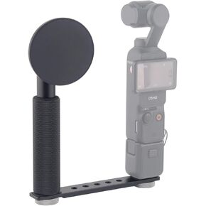 Magnetic Phone Holder with Handle Grip for DJI Osmo Pocket 3, Pocket 3 Accessories Expansion Adapter with 1/4" Thread Hole, Compatible with Magsafe Phones